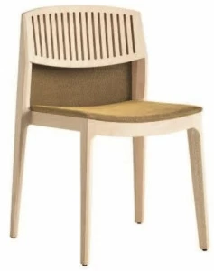 Capdell Деревянный стул со встроенной подушкой Isa 141l