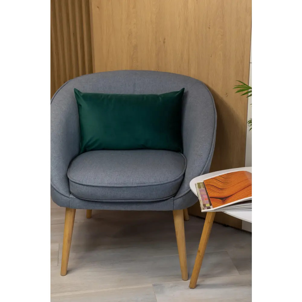 LINEN WAY Подушка Exotic 1 зеленая 30x50 см для гостиной и спальни 89334913 STLM-1054184 - Вид №3