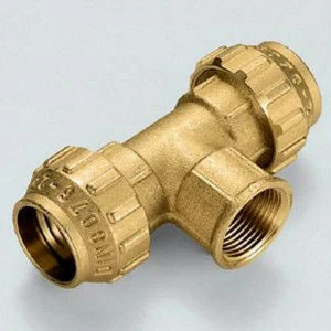 Тройник обжим-В TIEMME 50х1"1/2х50