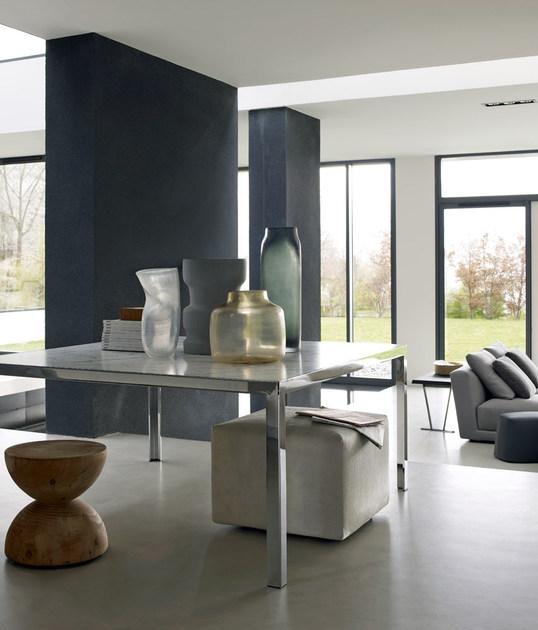 B&B Italia Прямоугольный стол из стали и стекла The table sun-id-1436131 - Вид №2