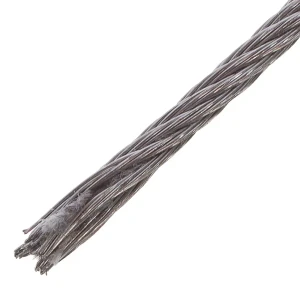 Трос стальной DIN 3055 2 мм 50 м, цвет цинк 15956048 STLM-2031657