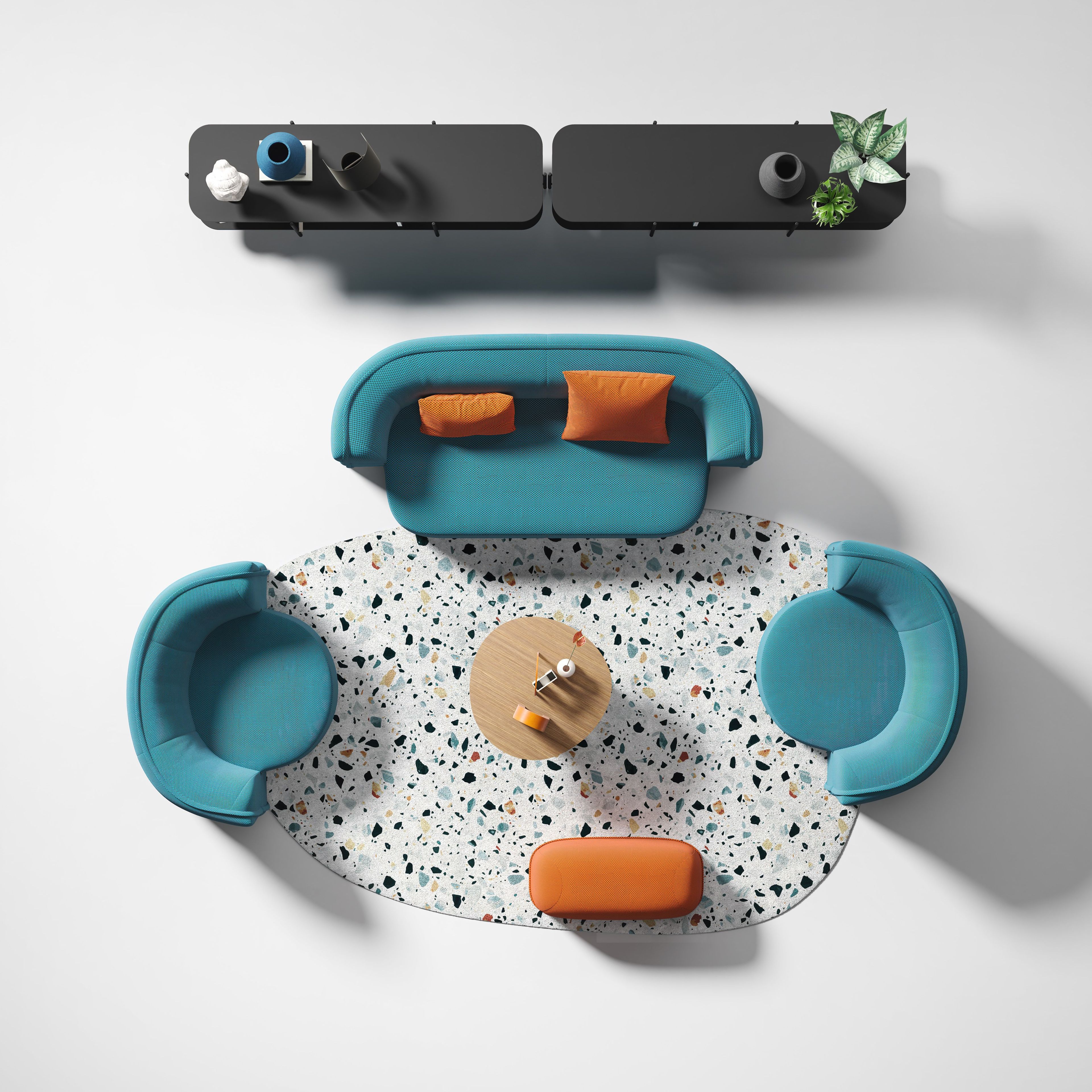 Тканевое кресло с подлокотниками Liu Jo Living Collection ARCH-00005400 - Вид №6