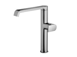 Однорычажный смеситель для кухни с поворотным изливом