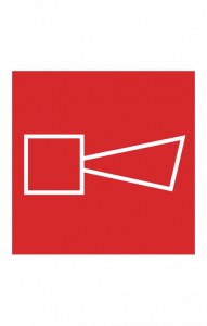 68584 Знак "Звуковой оповещатель пожарной тревоги"  Знаки пожарной безопасности размер 150 х 150 мм