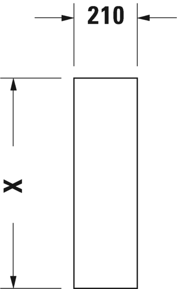 0865160000 Пьедестал для раковины овальная Duravit Starck 3 - Вид №5
