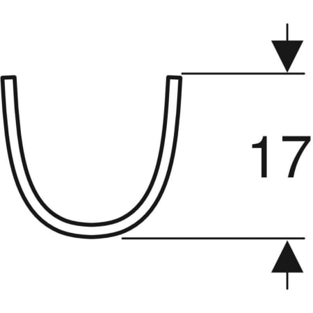500.915.00.1 Напольный пьедестал Geberit Renova Geberit  - Вид №2