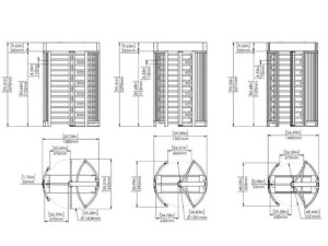 Турникет в полный рост