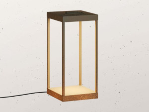 Напольная лампа из латуни