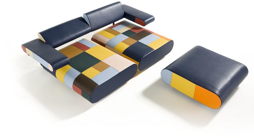 Egoitaliano Диван-трансформер в коже Alice sun-id-1387806 - Вид №1