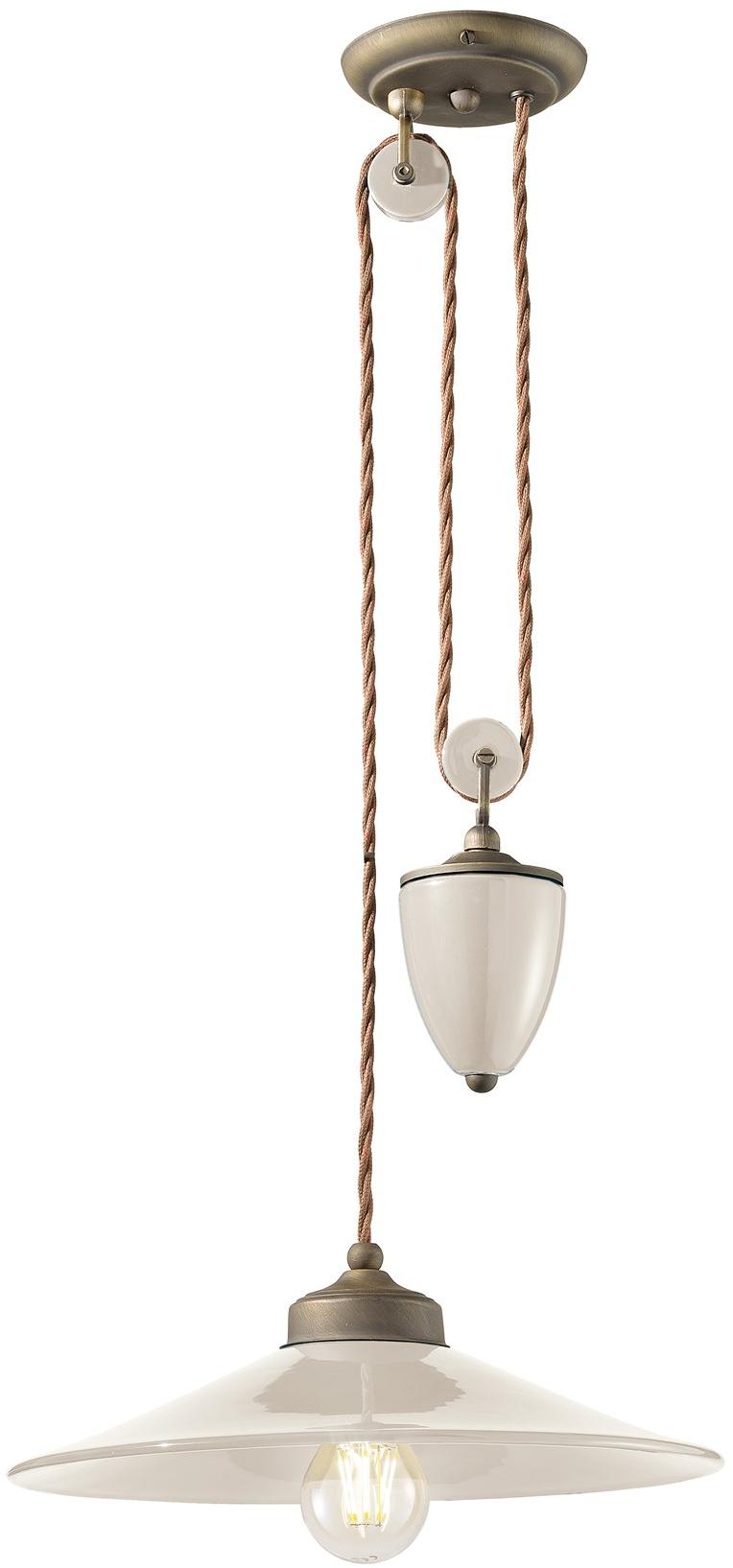 FERROLUCE Регулируемый керамический подвесной светильник Colors C1632 - Вид №2