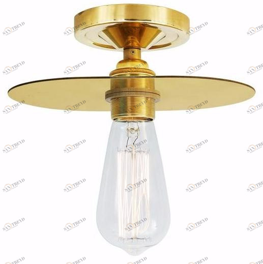 Mullan Lighting Потолочный светильник из латуни ручной работы Kigoma Mlcf42 