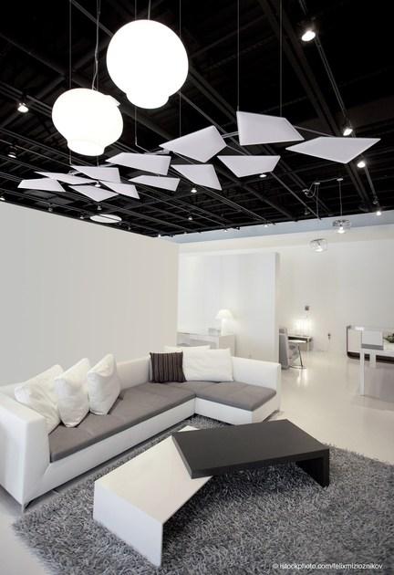 Caimi Brevetti Подвесная акустическая панель из trevira® cs Snowsound technology sun-id-1417984 - Вид №4
