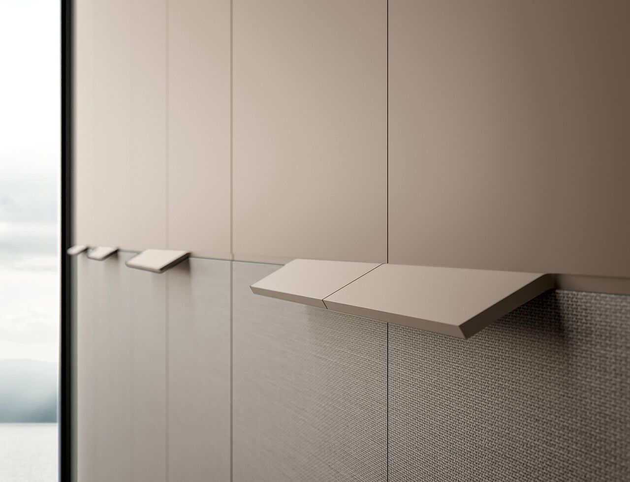 Деревянный секционный шкаф Adok ателье ARCH-00021862 - Вид №1