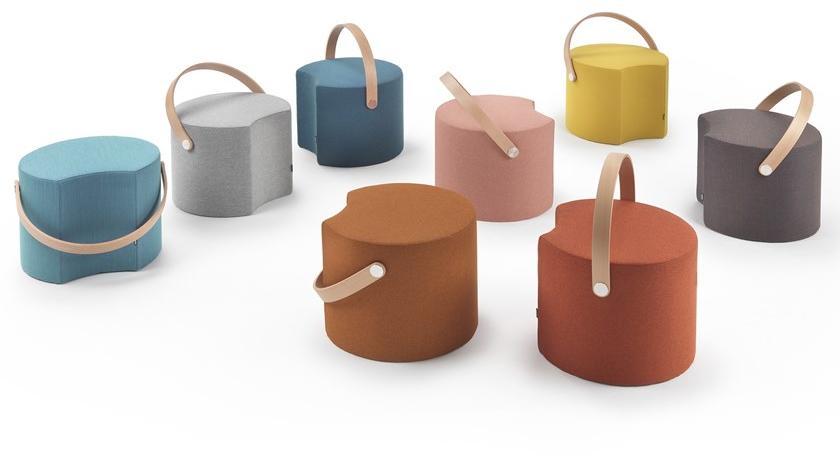 Marelli Круглый модульный пуф из ткани sun-id-1396992 - Вид №1