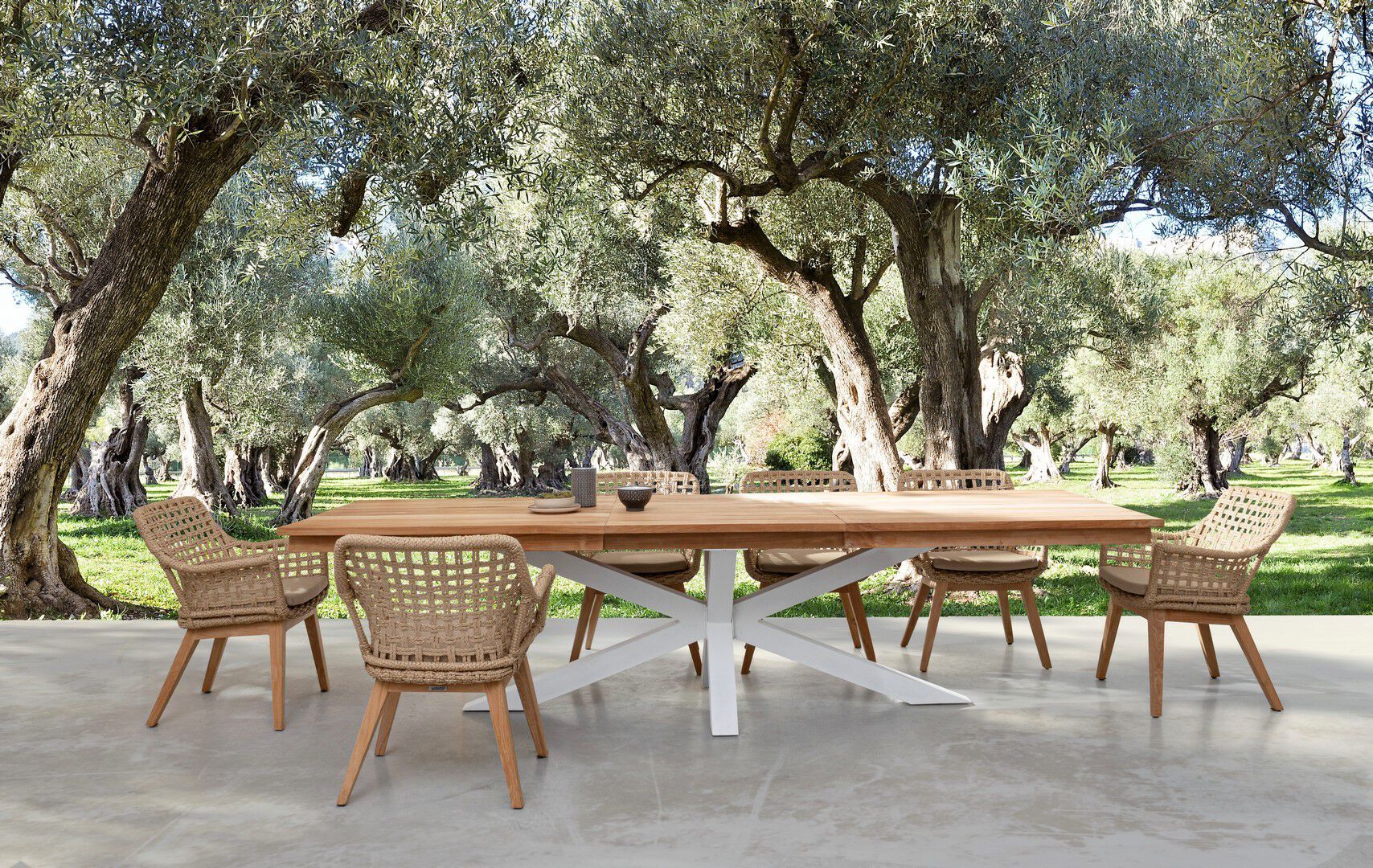 Синтетическое волокно сад стул с подлокотниками BIZZOTTO MADISON ARCH-00062100 - Вид №10