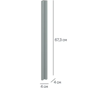 Santreyd Угол для кухонного шкафа Неман зеленый ЛДСП 86578425