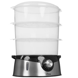 9277406 Пароварка Ufesa CV4000 Vaporino серебристый