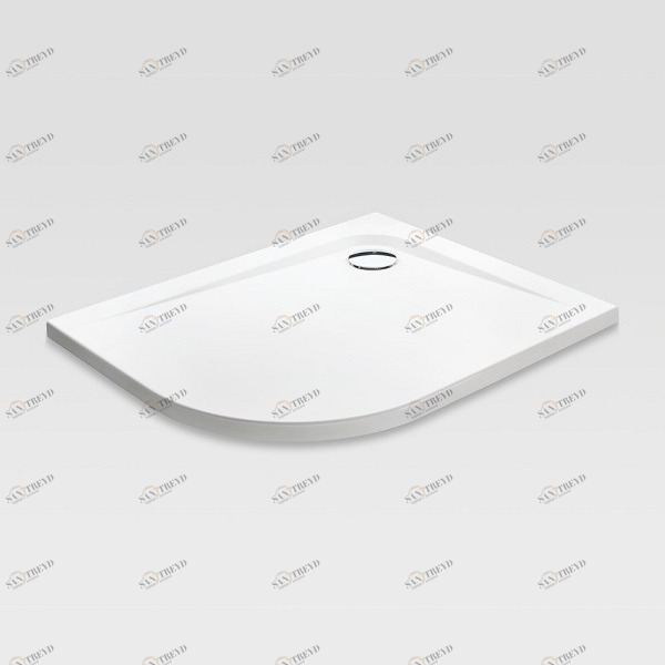 Душевой поддон Zeroquattro curvo 100 см 5ZQA3S0 Gruppo Geromin