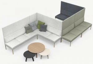 Martela Модульный диван с высокой спинкой Noora