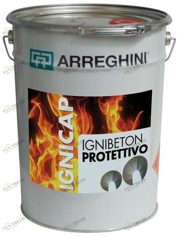 CAP ARREGHINI Водоотталкивающая белая вспучивающаяся краска Ignibeton sun-id-1400576