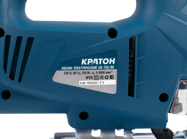 Электрический лобзик Кратон JSE-750/80 9145697 STDN-0022048 - Вид №2