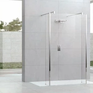 Novellini. Душевой уголок 135x90 см H5 с хромированным профилем KUADRA