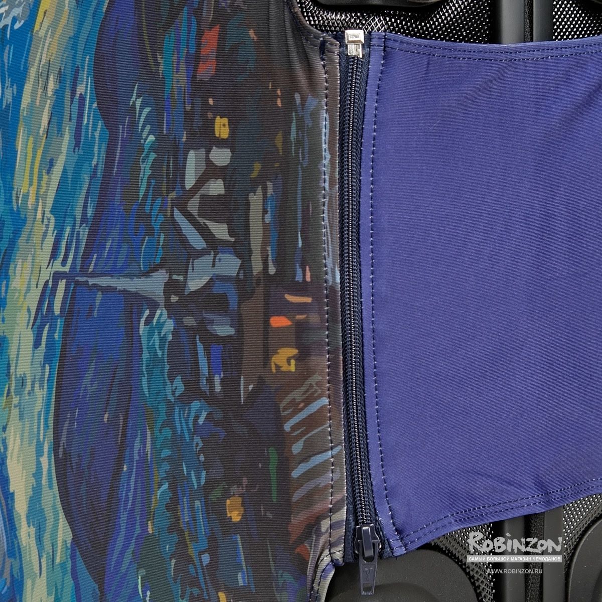 ECO Starry night S Чехол для чемодана малый Fancy Armor ECO - Вид №4