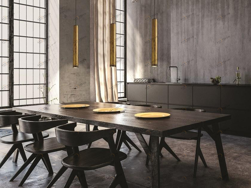 Gibas Подвесной светильник из латуни Lola 929/25-26-27