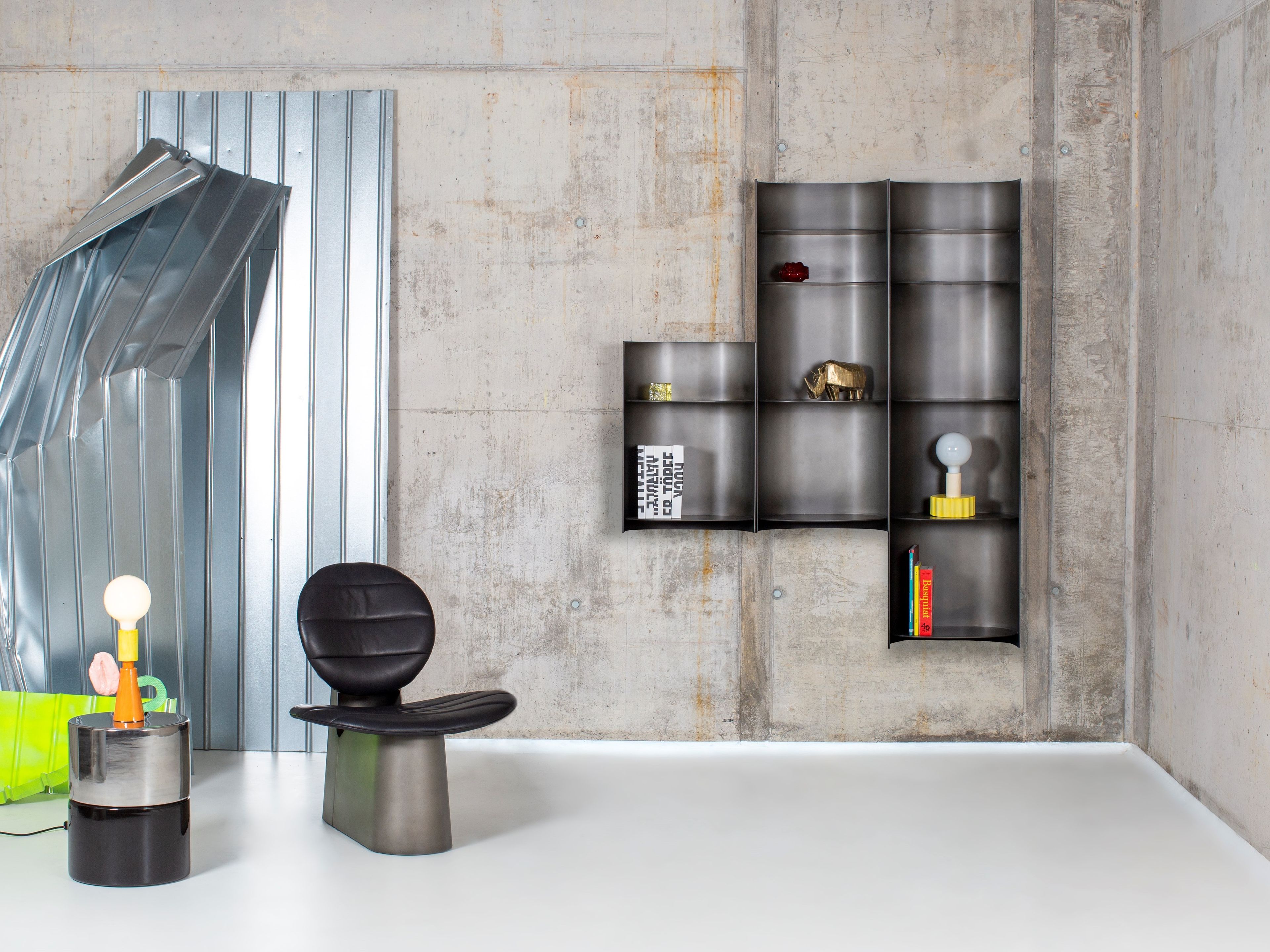 Алюминиевая настенная Книжная полка с порошковым покрытием pulpo COMO LARGE ARCH-00089973 - Вид №5