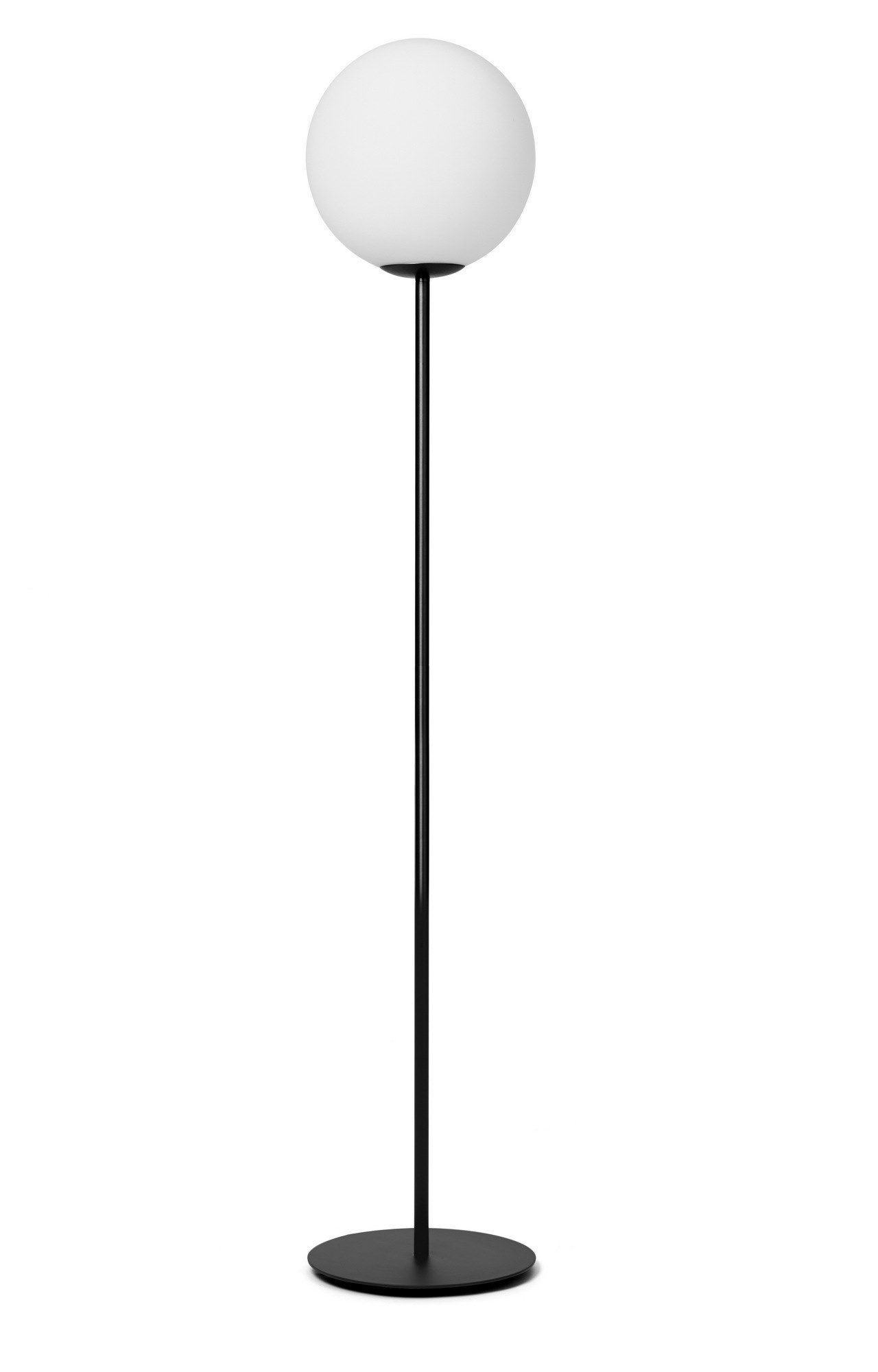 Торшер из опалового стекла и металла с диммером Miloox Jugen ARCH-00063613 - Вид №1