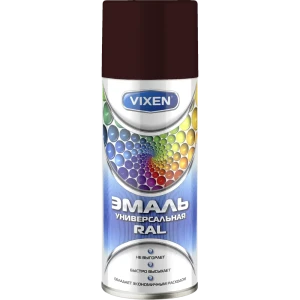 Краска аэрозольная Vixen цвет шоколадно-коричневый 0.52 л