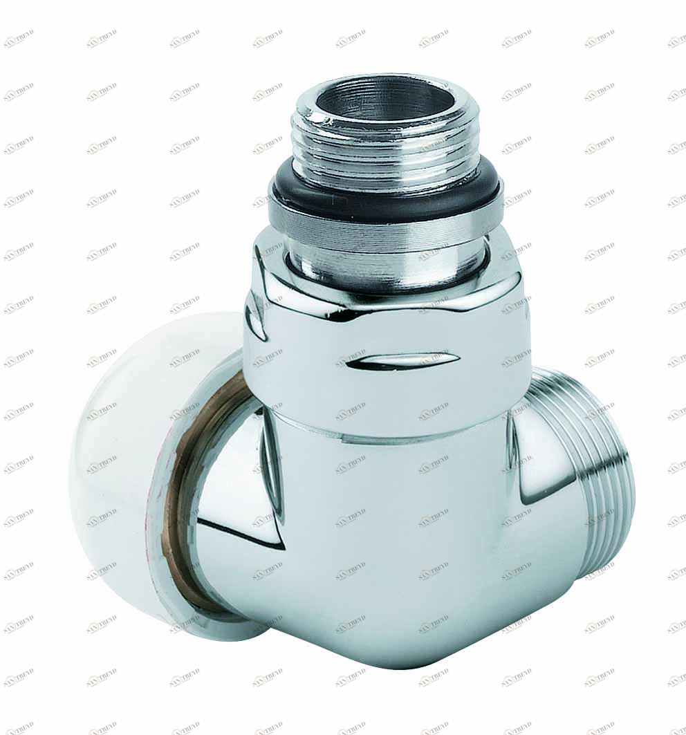 Carlo Poletti V75111EDX Держатель коаксиальный, правый или левый с соединением под стальную трубу 