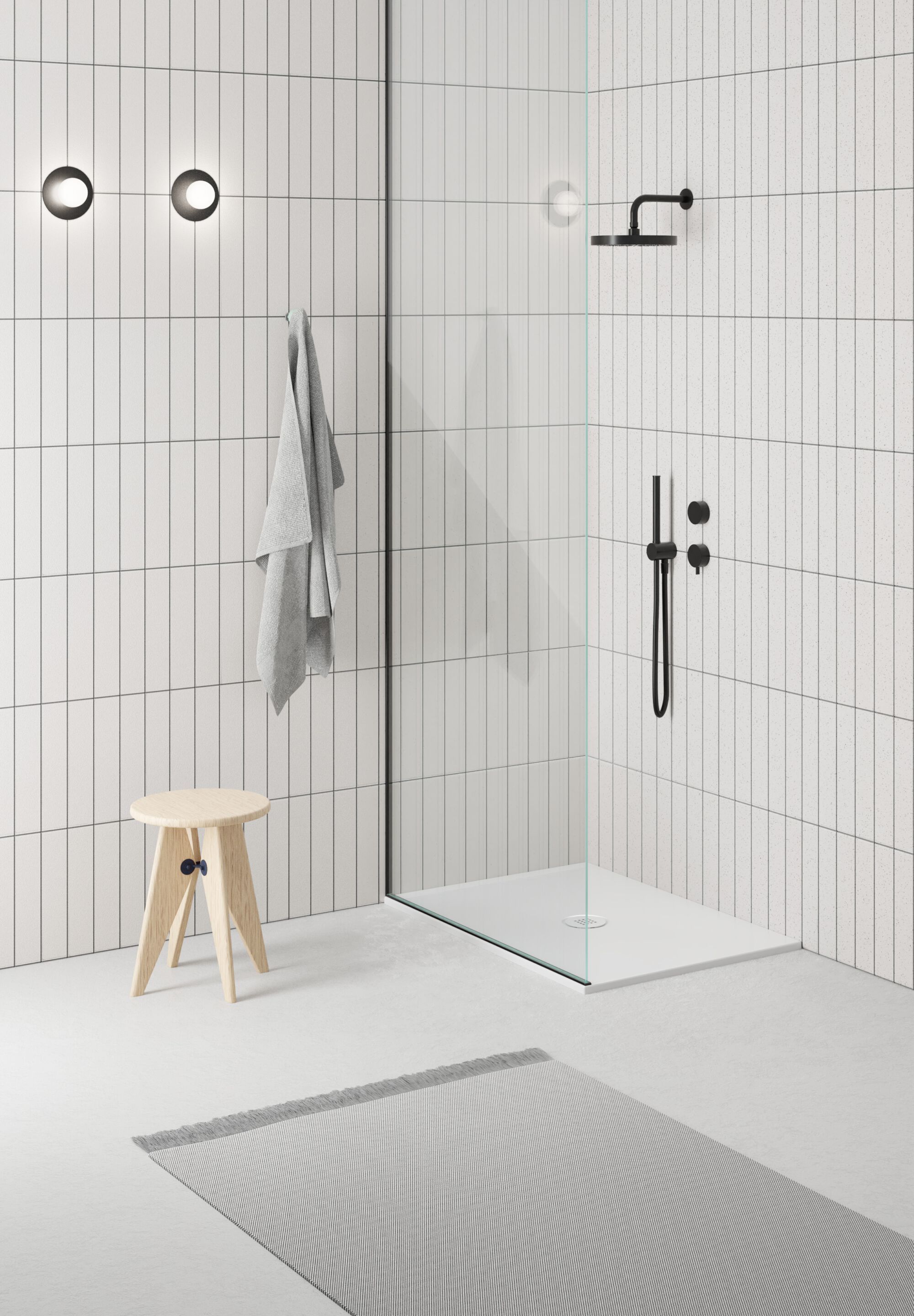 Керамический поддон для душа GSI ceramica H2 ARCH-00020008