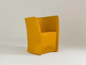 i 4 Mariani Кожаное кресло с подлокотниками Papillon