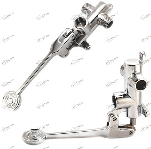 Saniline Смеситель с педальным управлением для общественных туалетов  Rupd1102n 