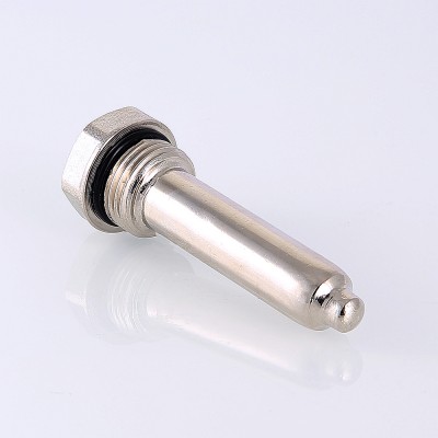 VTr.551.N.04090 Гильза для погружного датчика температуры Valtec 1/2" х 90 мм  - Вид №5