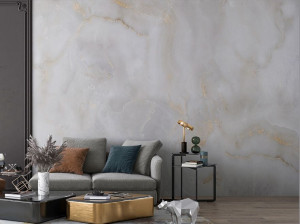 Обои с мраморным эффектом