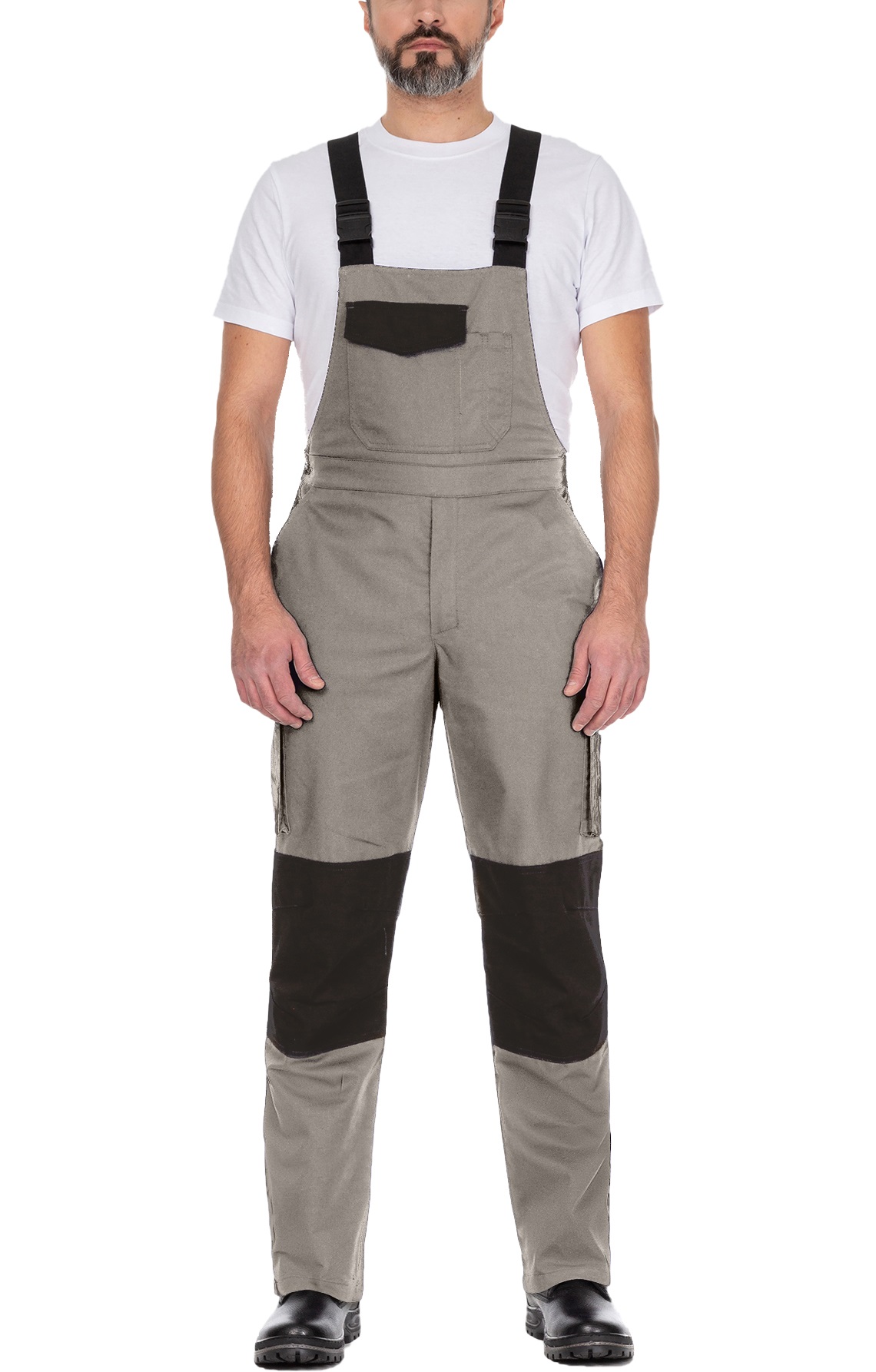 4956820 Костюм  NEW 2 серый песок с серым хаки STATUS  Летняя спецодежда  размер 64-66/170-176  - Вид №7