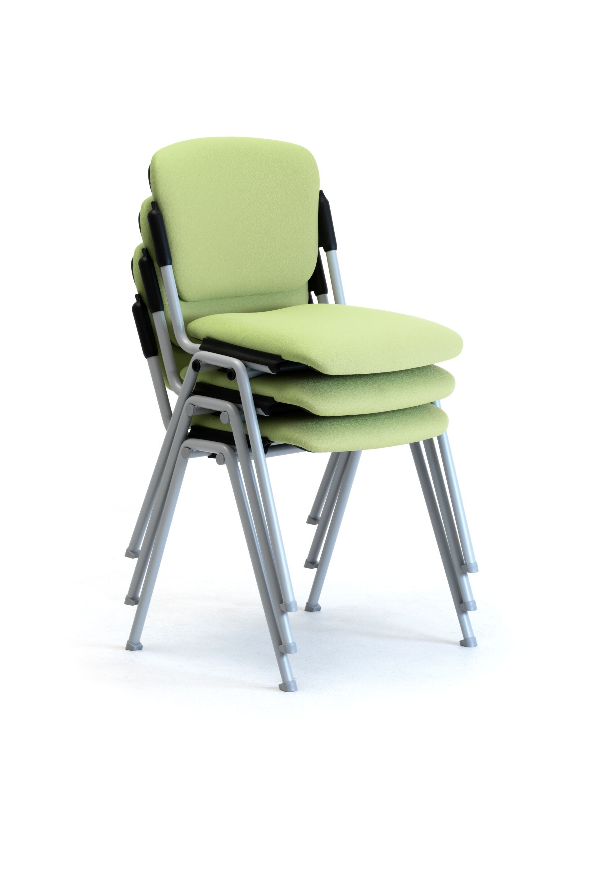 Штабелируемый стул из стали и ткани Leyform ARCH-00084675 - Вид №1