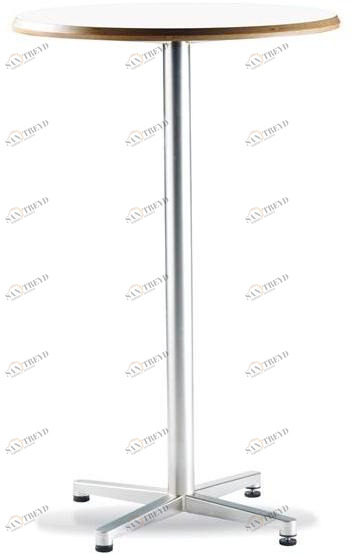 Casala Круглый высокий стол с основанием 4 звезды Twin 364/02