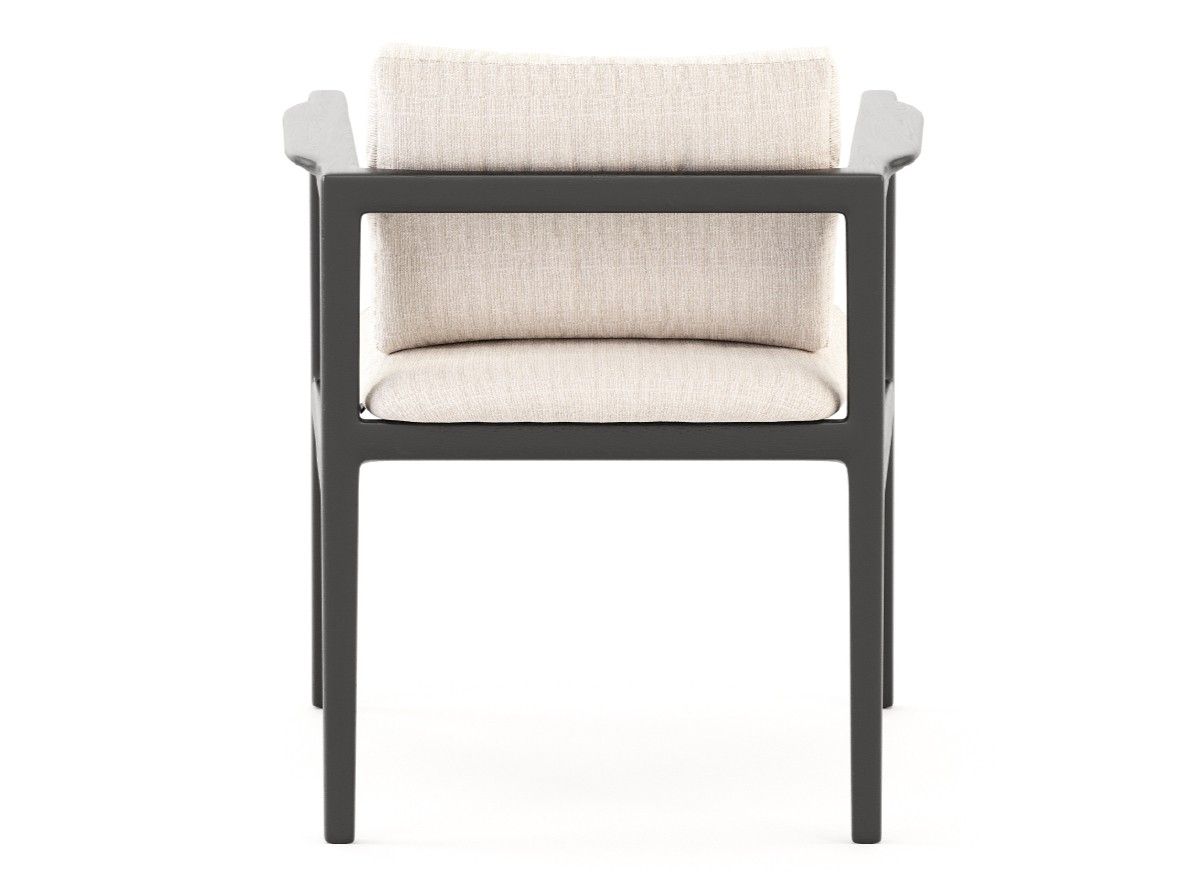 Мягкий тканевый стул с подлокотниками Stylish Club Toro ARCH-00112044 - Вид №2