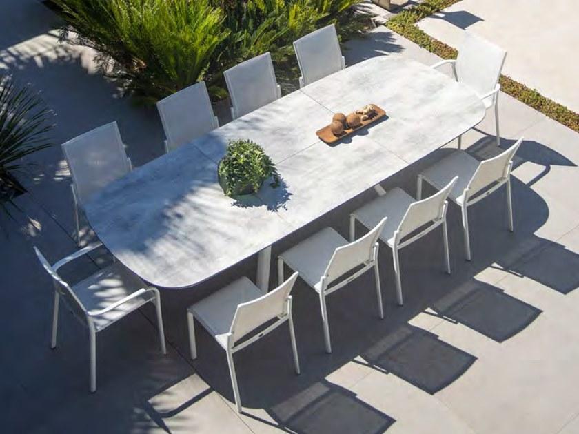 Les jardins Выдвижной прямоугольный садовый стол из алюминия Sagamore Ta09000 / ta09001 - Вид №5