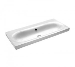 Y0YQ01 Умывальник Daytime 110 без отверстий Hatria