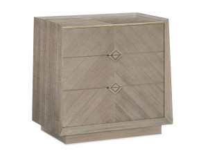 Деревянная прямоугольная тумбочка с ящиками