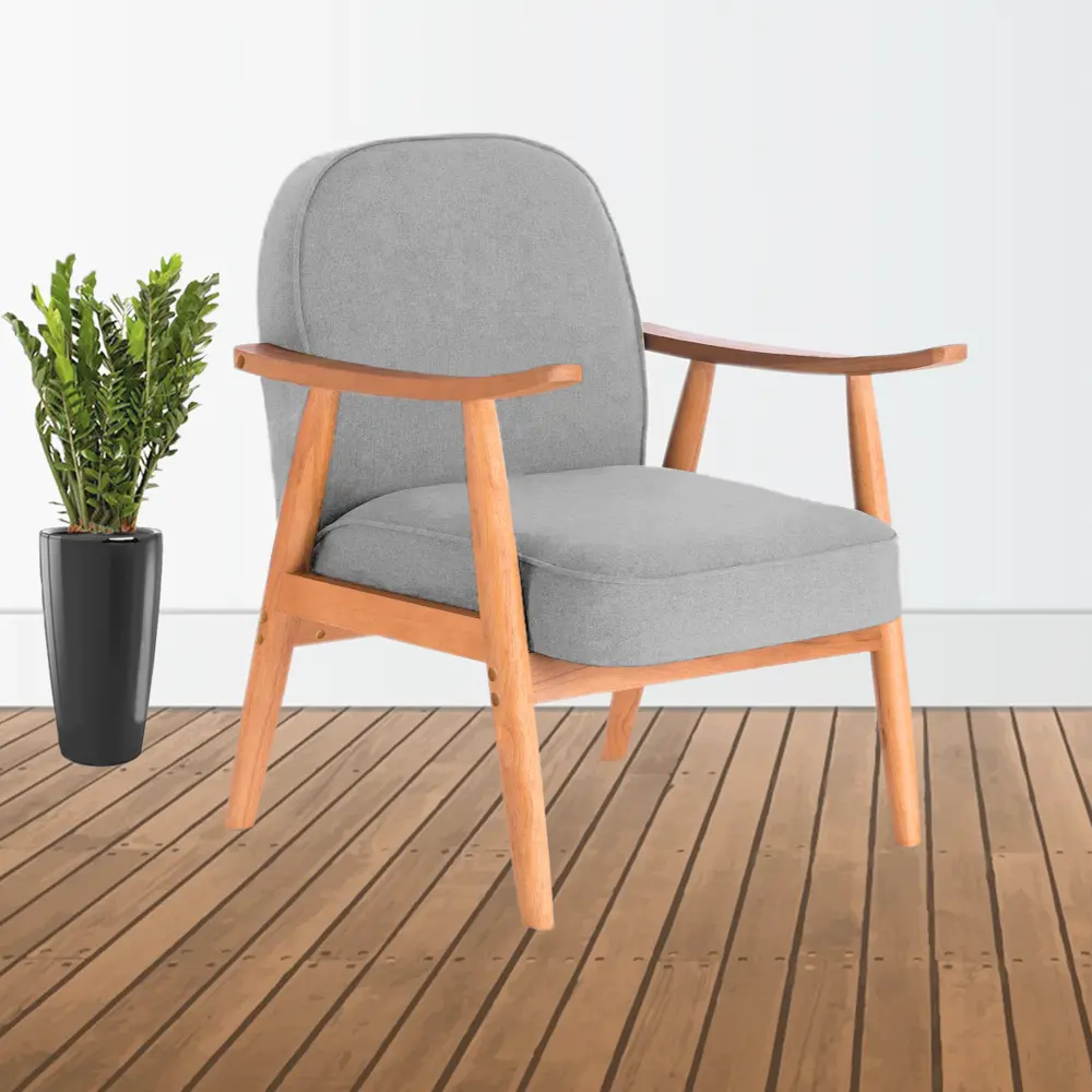Ткань мебельная 1 м/п Regina жаккард 140 см цвет серый 85375931 STLM-2138921 Santreyd  - Вид №2