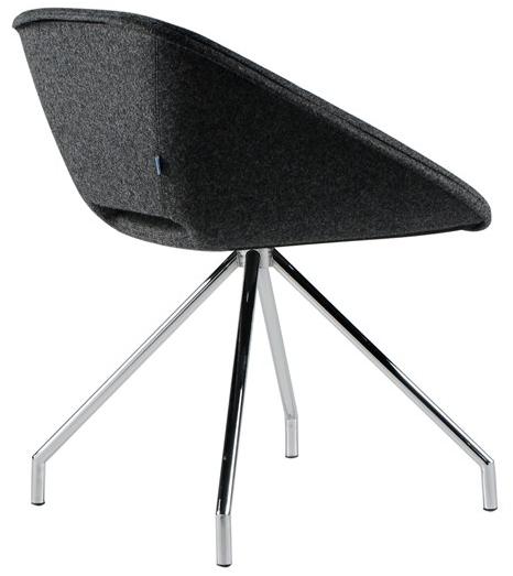 B&T Design Стул на козелке из ткани Kirmizi sun-id-1457187 - Вид №1