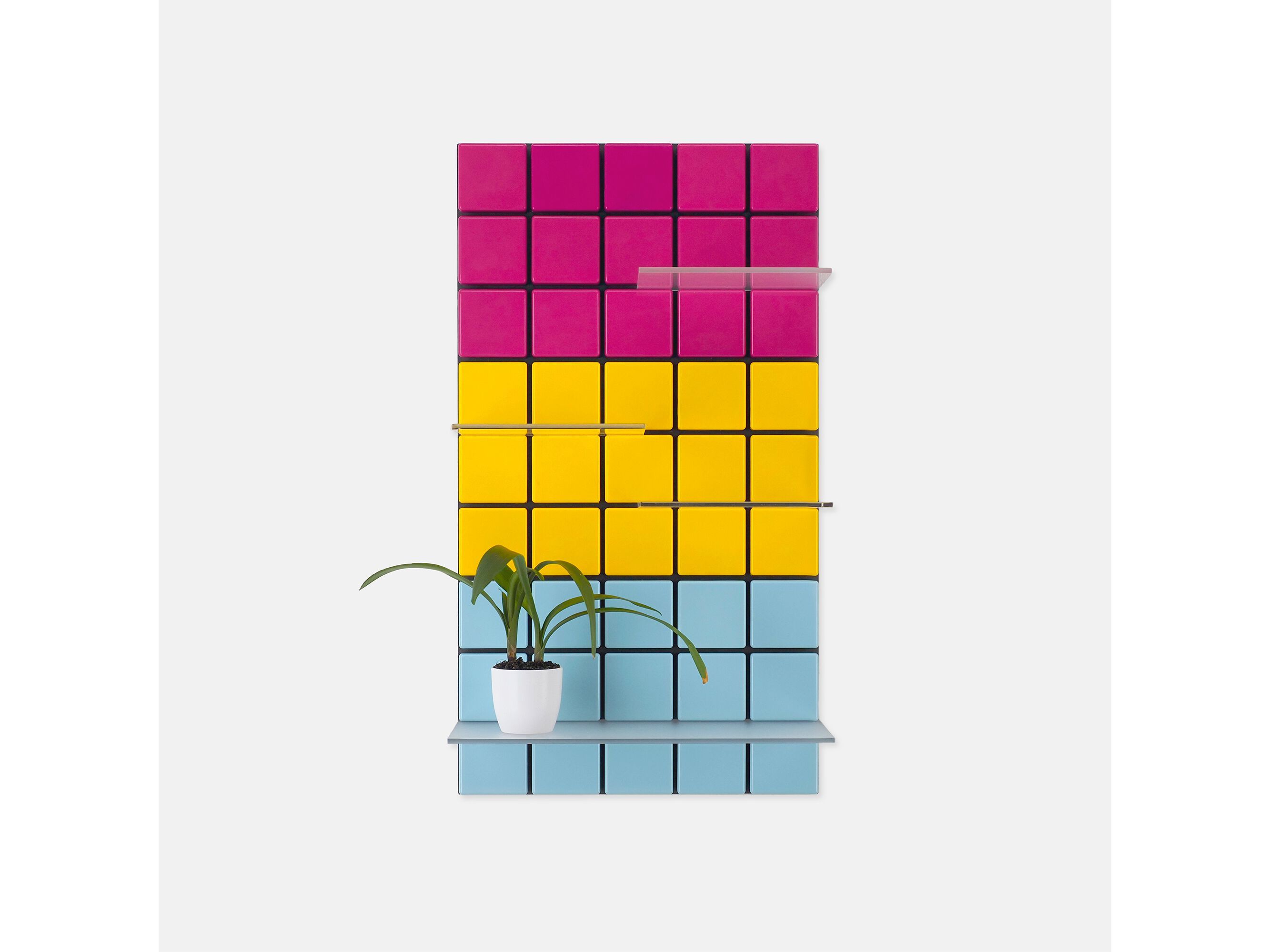 Модульная подвесная Книжная полка из АБС-пластика Pellington Design CONFETTI CK PRIDE3 ARCH-00032255 - Вид №1