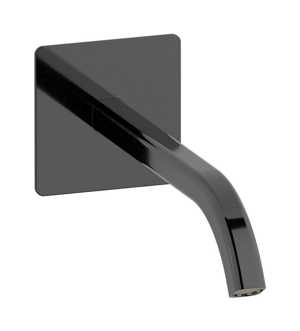 Настенный излив WE ARE IB keo320cf Black Chrome Elio