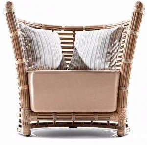 Varaschin Кресло с тканой обивкой из синтетического волокна Tonkino 1950