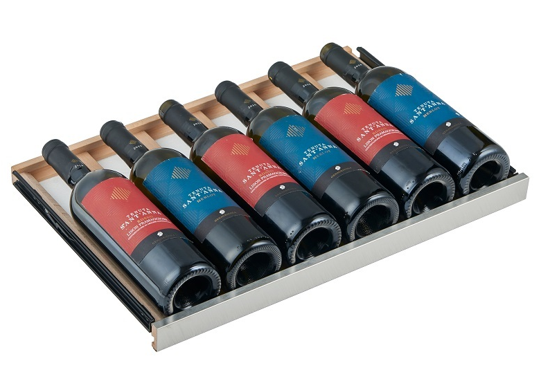 9189163 Винный шкаф Cavanova CV102-1TL серебристый STDN-0028242 - Вид №21